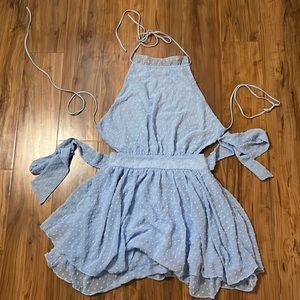 Lucy in the sky backless dress SM